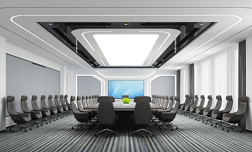 Modern Meeting Room Environmental Protection Agency 3d model