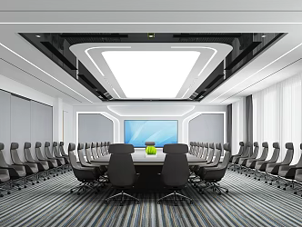 Modern Meeting Room Environmental Protection Agency 3d model