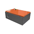 ARC Industrial Equipment With Orange Top Gray Body And Green Red Buttons
