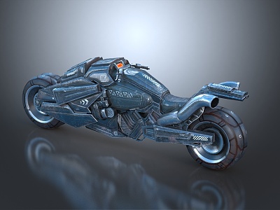 INDUSTRIAL LOFT MOTORCYCLE JET MOTORCYCLE SCI-FI MOTORCYCLE CONCEPT MOTORCYCLE 3d model