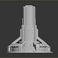 Modern Sci-Fi Equipment Sci-Fi Items Sci-Fi Components High-Tech Components 3d model