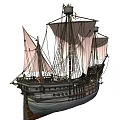 Modern Sailing 3d model