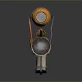 blowtorch fire lamp gasoline blowtorch kerosene blowtorch blowpipe modern weapon hot weapon hot weapon gun 3d model
