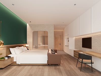 Modern Hotel Rooms model