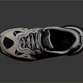 Comfortable Modern Sports Shoes Featuring Wavy Design And Breathable Mesh Soles