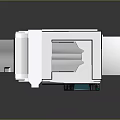 Modern Printer Copier Black and White Copier Color Copier Sharp Copier 3d model