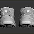 Modern sneaker Casual Shoes Jogging Shoes Moto Shoes Loafers 3d model