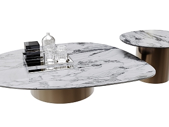 Modern coffee table 3d model