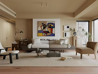 Living room 3d model