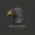 Eagle Large Eagle Owl Raptor Falcon Bird Bird Bird Animal Game Animal 3d model