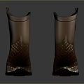 Women's Stylish Brown Snakeskin Textured High Heel Ankle Boots Fashion Design
