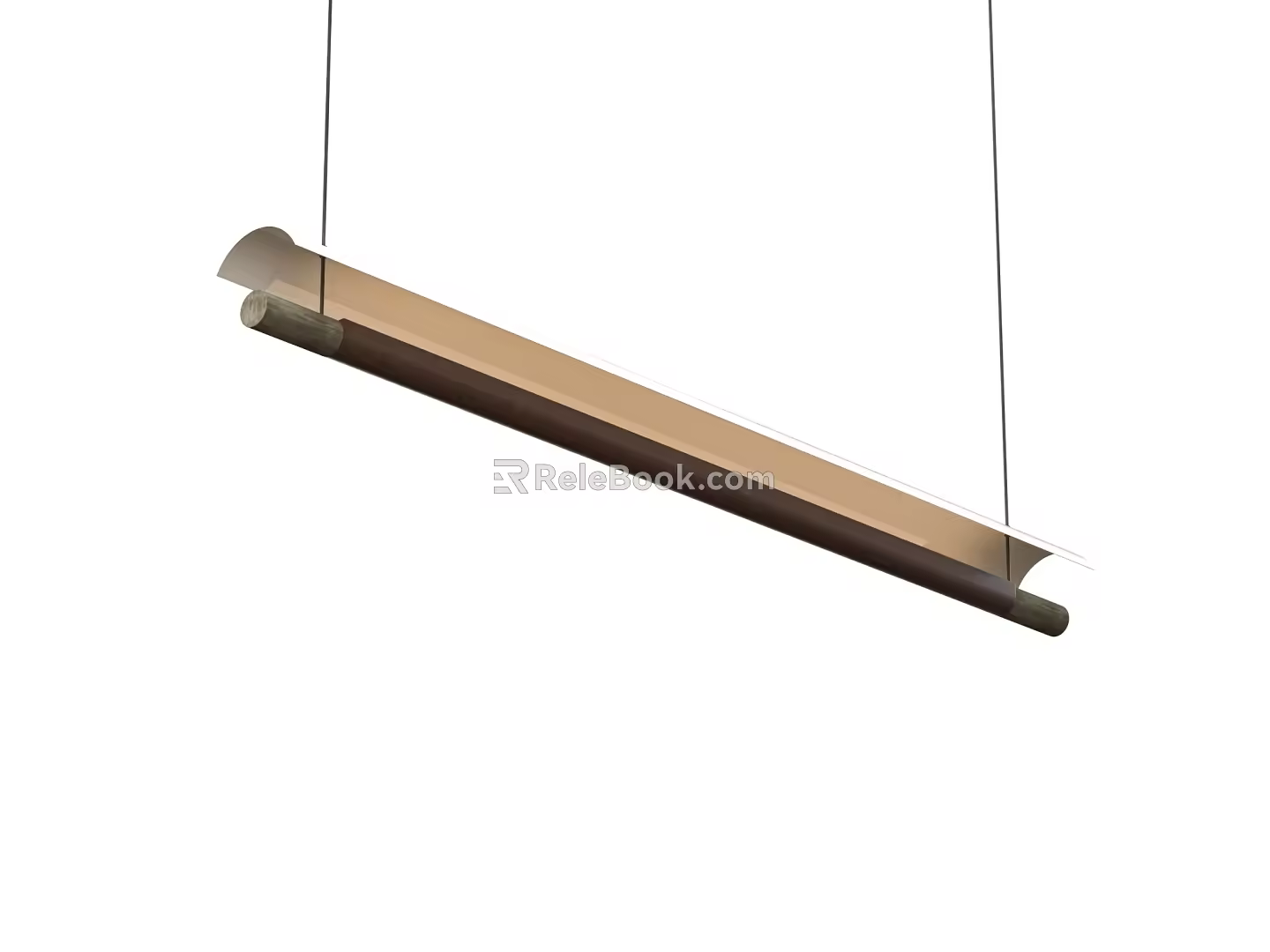 Modern Middle Ancient Chandelier Modern Middle Ancient Long Simple Chandelier 3d model