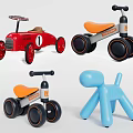 Various Electric Toys Including Racing Car Balance Bike And Dog Shaped Designs For Kids