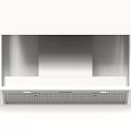 Modern Stainless Steel Kitchen Range Hood A High Performance Built In Appliance