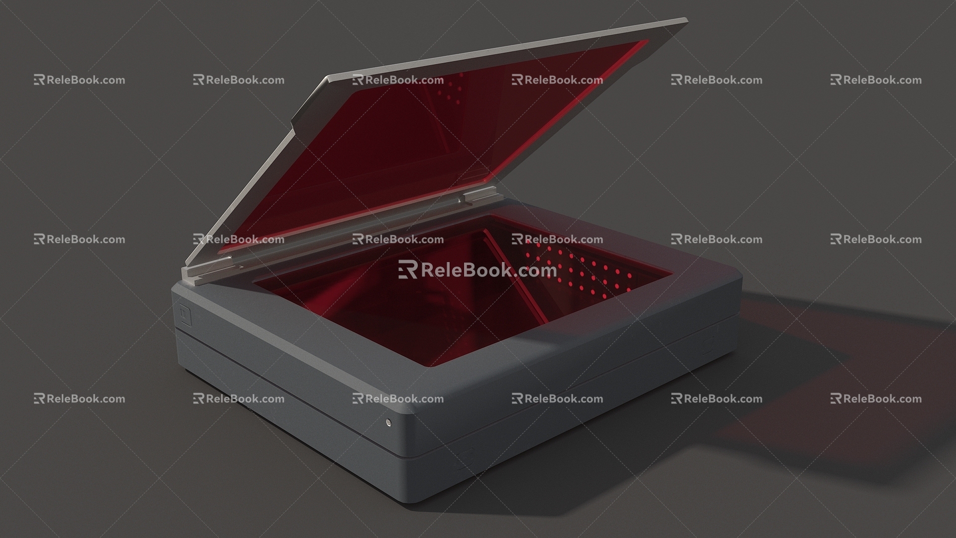 Scanner transilluminator blue LED transilluminator ultraviolet transilluminator blue transilluminator blue glue cutter transilluminator simple mode transilluminator low mode 3d model