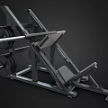 Heavy Duty Leg Press Machine With Weight Plates For Home Gym Strength Training