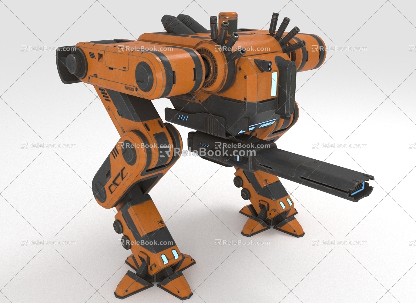 Industrial Robot Biped Robot Armed Robot 3d model