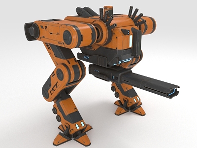 Industrial Robot Biped Robot Armed Robot 3d model