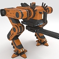 Industrial Robot Biped Robot Armed Robot 3d model