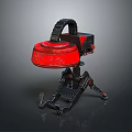 Industrial Robot Single Wheel Robot Double Wheel Robot Assistant Small Robot 3d model