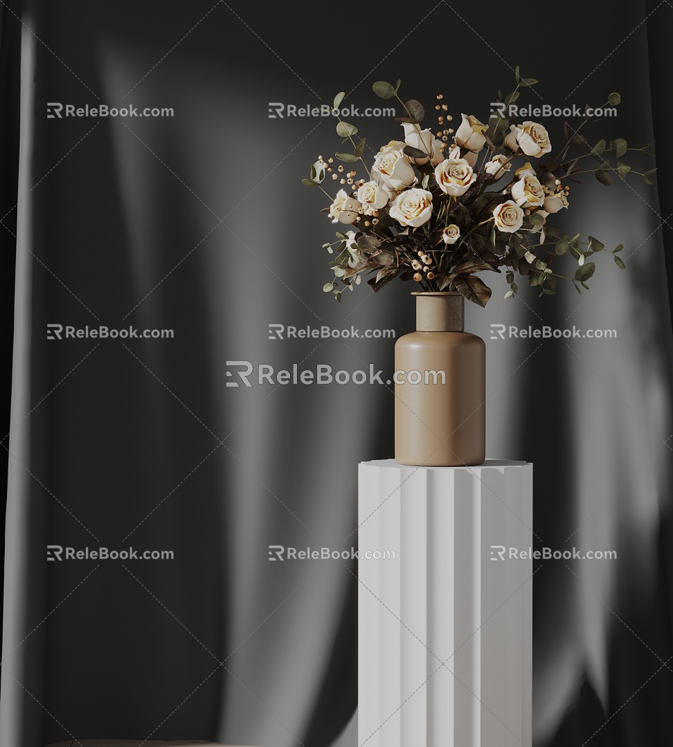 HKLiving modern vase 3d model