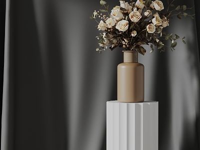 HKLiving modern vase 3d model