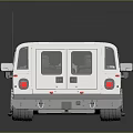 Shiny Silver Hummer Off Road Vehicle Featuring Large Chrome Wheels and Sleek Design