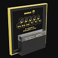 Manfrotto Event Display Wall With Yellow Hexagon Icons And Product Details