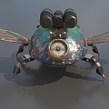 Sci-fi Flying Insect Sci-fi Bug Machine Beetle High-tech Flying Insect Machine Flying Insect Low Face Number Low Model Simple Model Game Sub-era Movie and TV Level Super Realistic 3d model