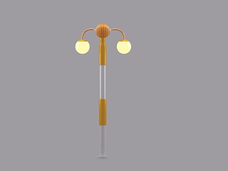 modern street lamp 3d model