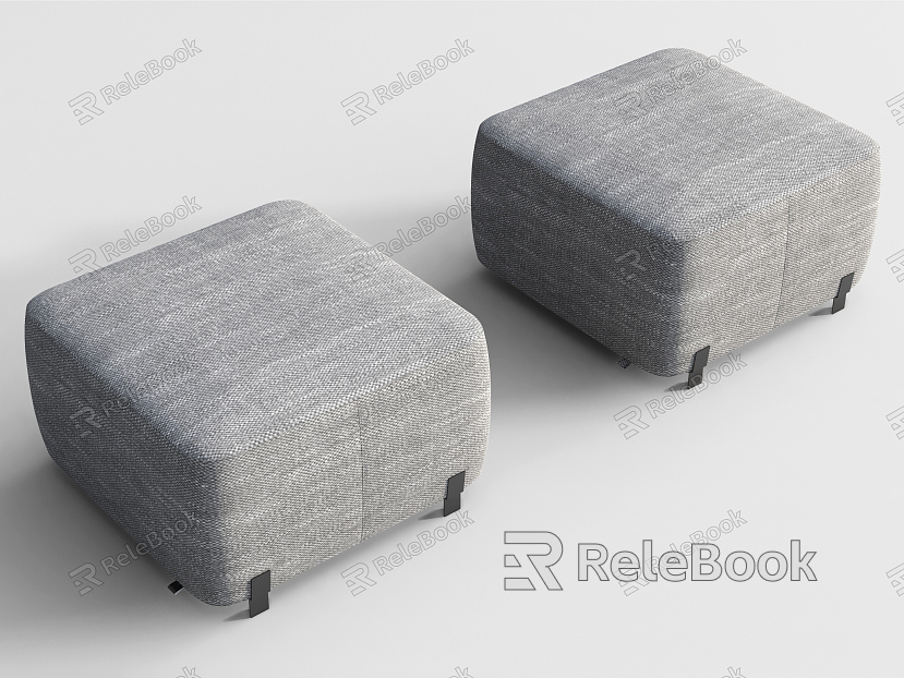 Modern sofa stool model