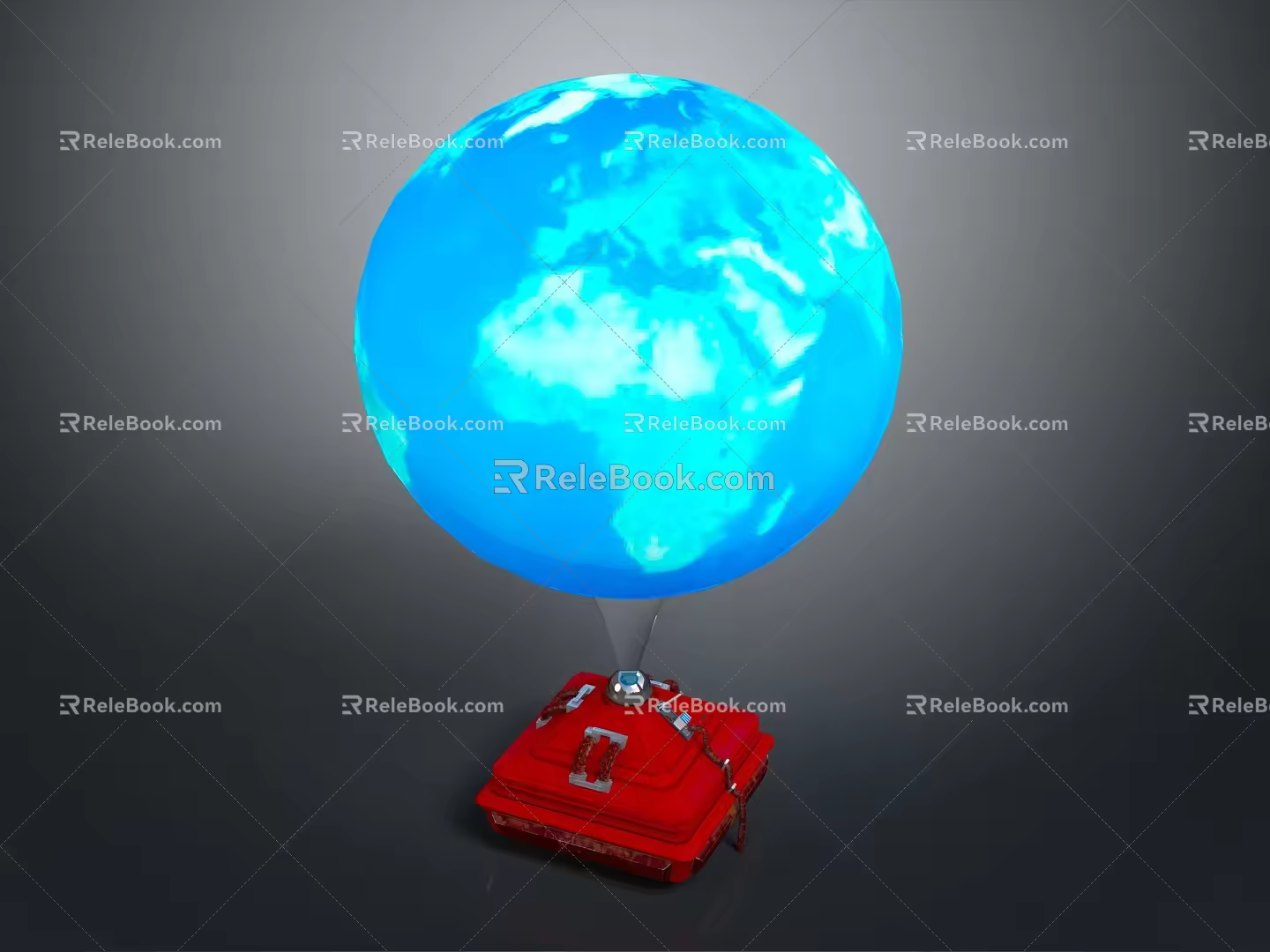 Modern Holographic Projection Holographic Projector Slide Projector Equipment 3d model