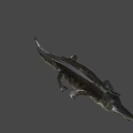 Realistic Crocodile 3D Model With Detailed Skin Texture And Natural Posture
