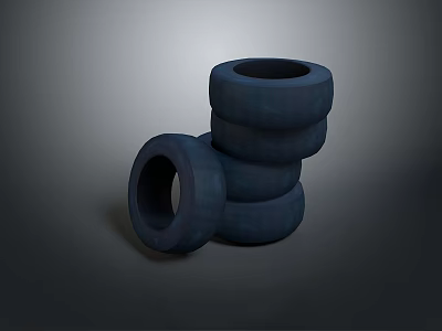 Tire tire wheel hub Volkswagen wheel hub Volkswagen tire new tire car outer tire car wheel hub 3d model