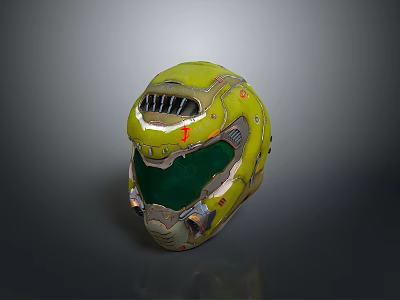 Sci-Fi Helmet Alien Helmet-Helmet High Tech Helmet Game Helmet 3d model