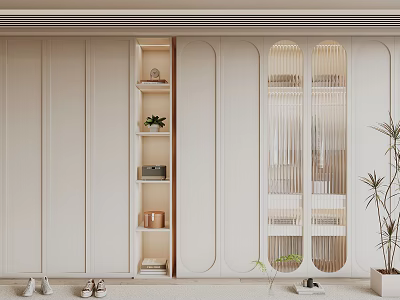 Cream style wardrobe