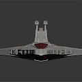 Modern Fighter Science Fiction Fighter Next Generation Fighter Science Fiction Fighter 3d model