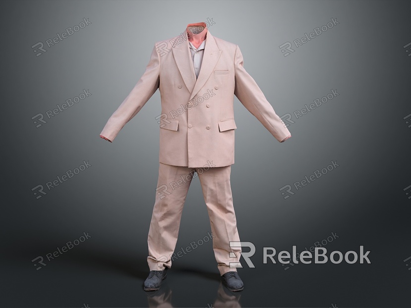 Modern Suit Men's suit Suit suit Men's Suit suit Clothing model