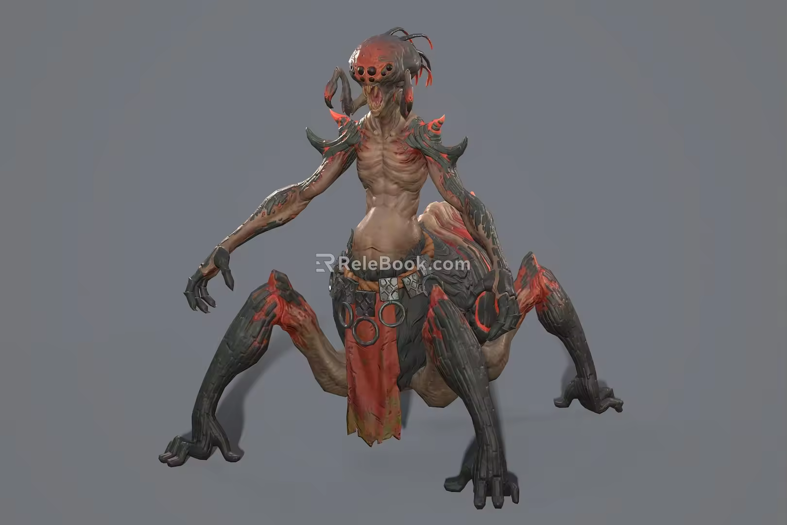 Modern Monster Mutant Creature Game Character Anime Character 3d model
