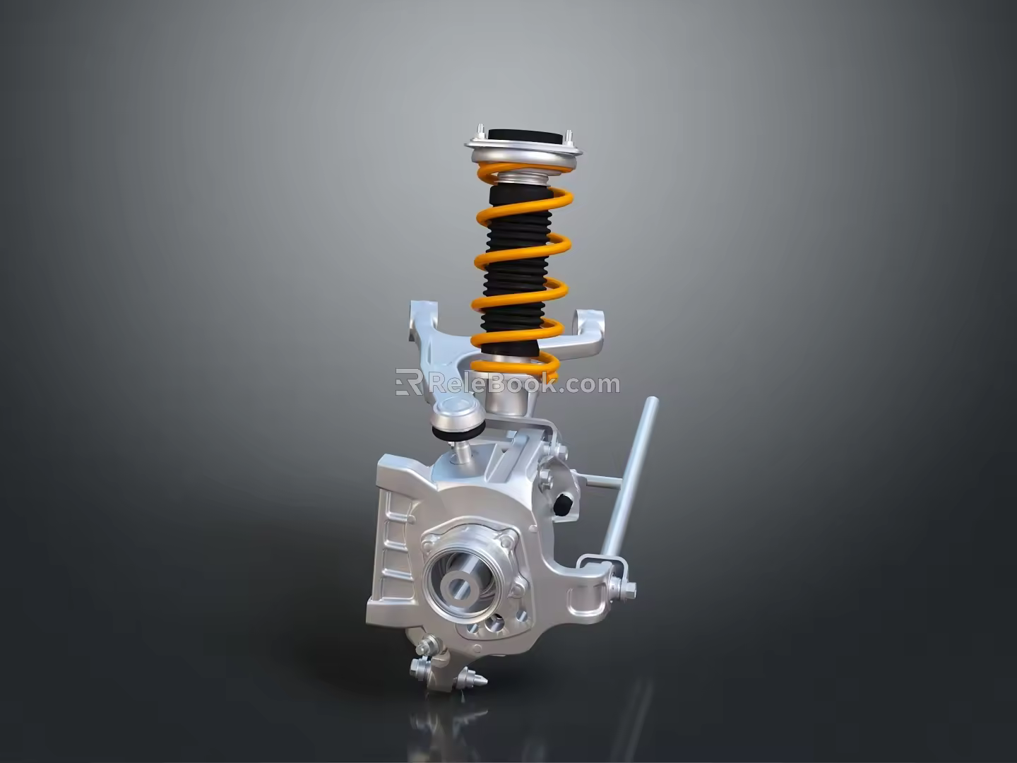 Shock absorber buffer spring tools hardware tools processing tools furniture realism 3d model