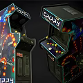 Modern game arcade 3d model