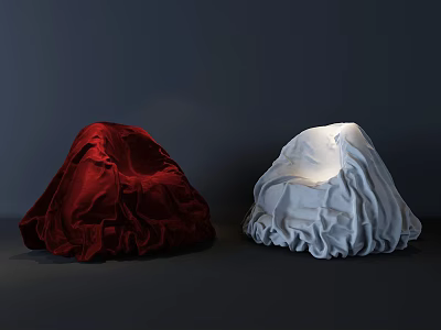 Modern Lazy Sofa Casual Sofa 3d model