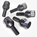 Modern Screw Bolt Screw Screw Nut Stud Screw Hardware 3d model