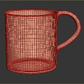 Copper Cup Copper Cup Pure Copper Cup Metal Cup 3d model