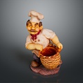 Characters Cartoon Chef Anime Characters Game Characters Realistic Characters Cartoon Characters 3d model