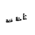 Modern Ornament Decoration Set With Ceramic Pieces And Metal Frames For Home Decor