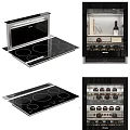 Efficient Kitchen Appliances Including Induction Cooktops And Wine Coolers For Home Use