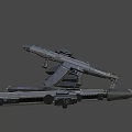 Desert Fox submachine gun 3d model