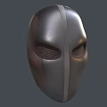 Modern Metallic Helmet Design With Mesh Panels Circular Vent And Dual View