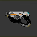 Sci-fi Pistol Sci-fi Firearms Next Generation Firearms Sci-fi Game Gun Games Firearms Game Gun 3d model